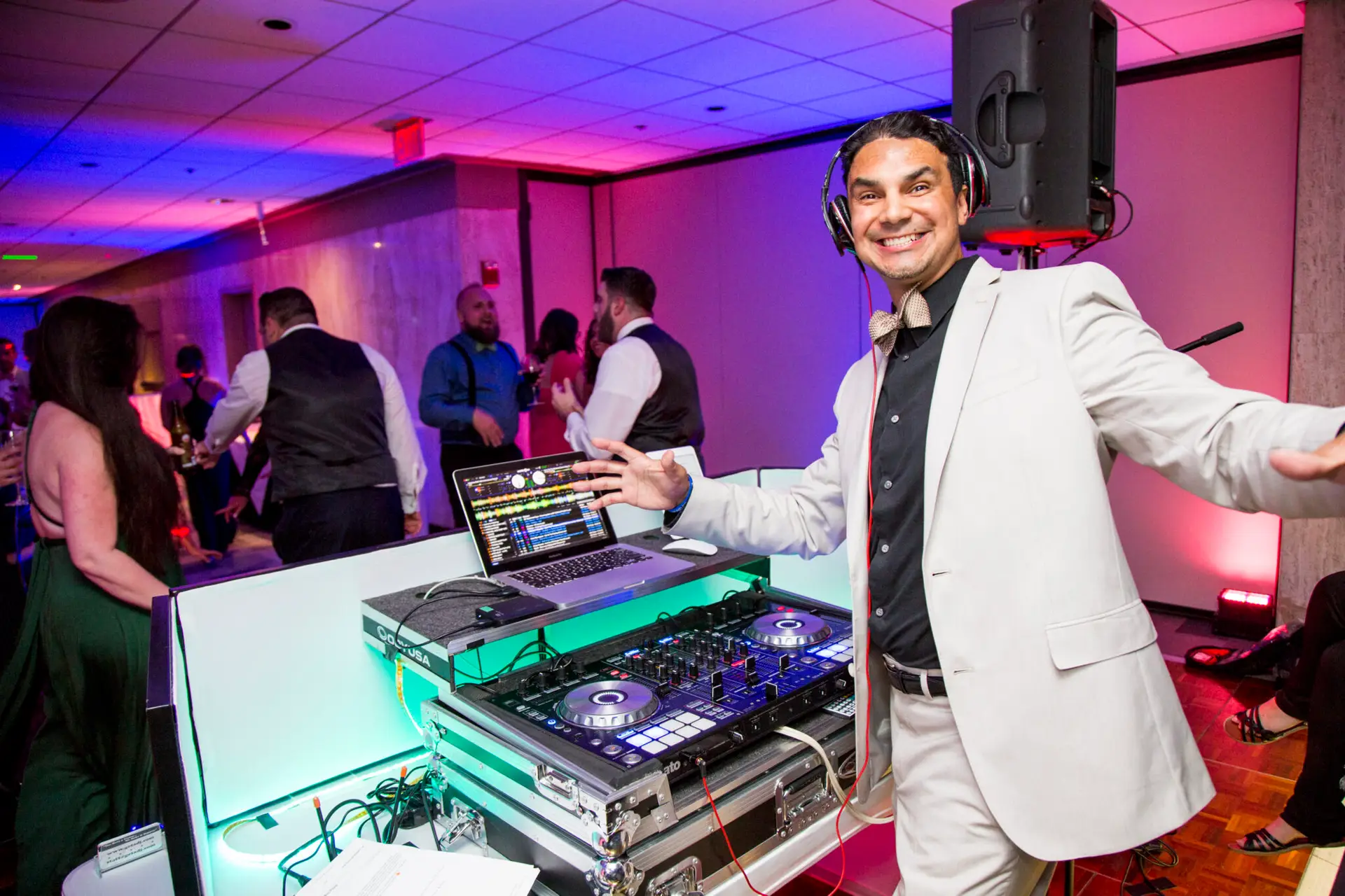 Boston wedding DJ dance floor celebration