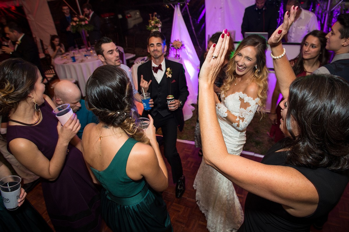 Boston wedding DJ playing Latin music reception